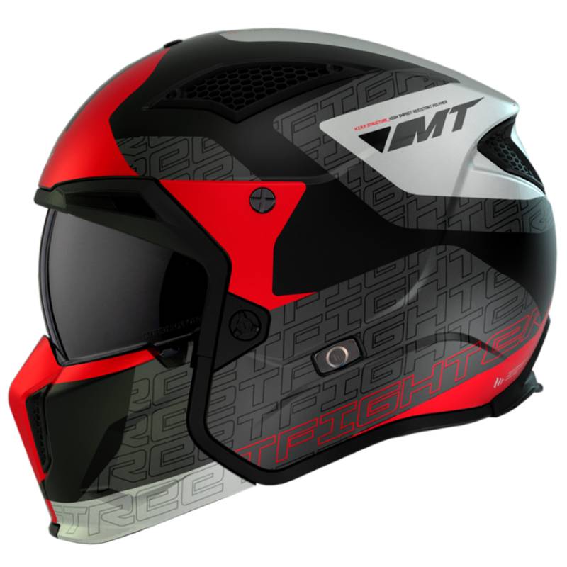 Casco Mt Streetfighter Totem B15 mate